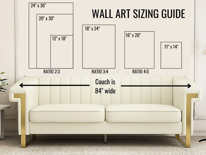 Posters are available in 6 different sizes: 24"x36", 20"x30", 18"x24", 16"x20", 12"x18" and 11"x14"