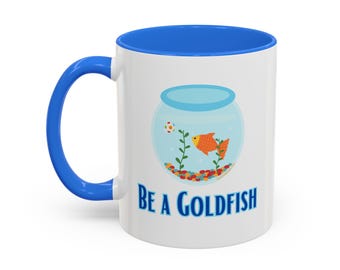 Be a Goldfish Soccer Mug | 11 oz. Coffee Mug