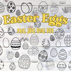 Feliz paquete de huevos de Pascua, paquete PNG de huevos de Pascua, archivo de corte cricut, png de Pascua retro, peeps svg, feliz Pascua png, camisa de Pascua svg, regalos