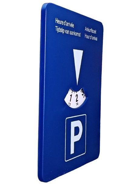6, Unità Disco orario automatico / Parcometro automatico blu. Consegna  espressa -  Italia