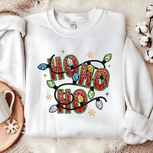 Santa Ho Ho Ho Kerst Png, Vrolijk Kerstfeest Png, Coquette Kerst Png, Girly Christmas Png, Retro Kerstvakantie Png, Winter Png, Licht Svg