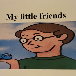 Meine kleinen Freunde Bälle Grußkarten ecard männlich lustig humor