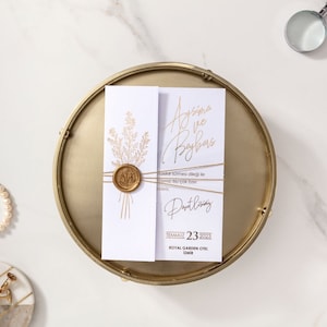 Hochzeitseinladung - Quinceanera Einladung, elegantes Design für Quinceanera & Hochzeiten, einzigartiges Quinceanera-Geschenk