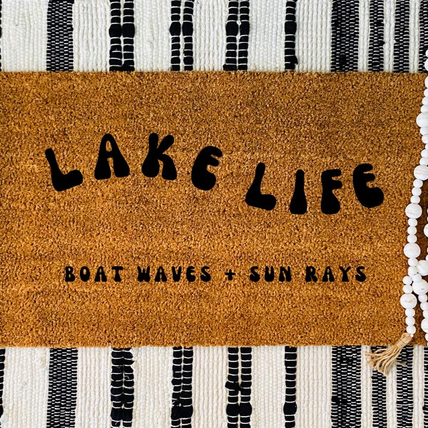 Lake Mat Etsy