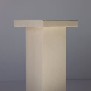 Portugese White Limestone Pedestal