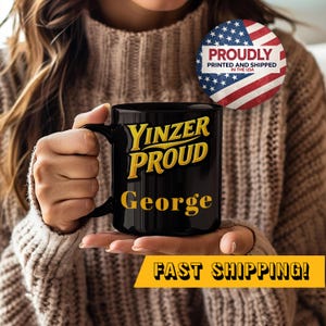 Yinzer Proud Mug: Customizable Pittsburgh Gift