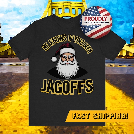 Yinzer Christmas T-shirt: Funny Pittsburgh Santa Claus Shirt - Etsy