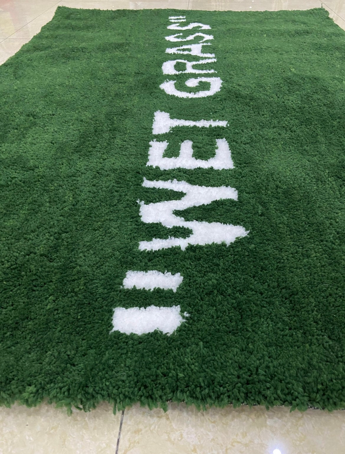 IKEA X off White WET GRASS Rug Designed by Virgil Abloh, Available in ...