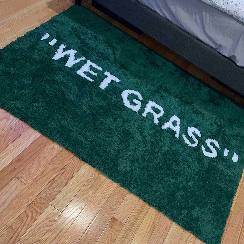 IKEA X off White WET GRASS Rug Designed by Virgil Abloh, Available in Multiple Sizes Etsy