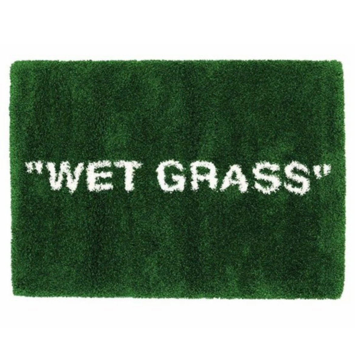 IKEA X off White WET GRASS Rug Designed by - Etsy