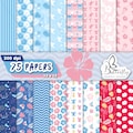 Aloha Digital Paper, Scrapbook Aloha