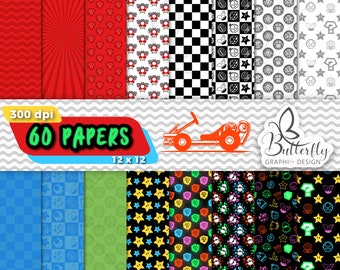 Kart Digitales Papier, Scrapbook, Tapete