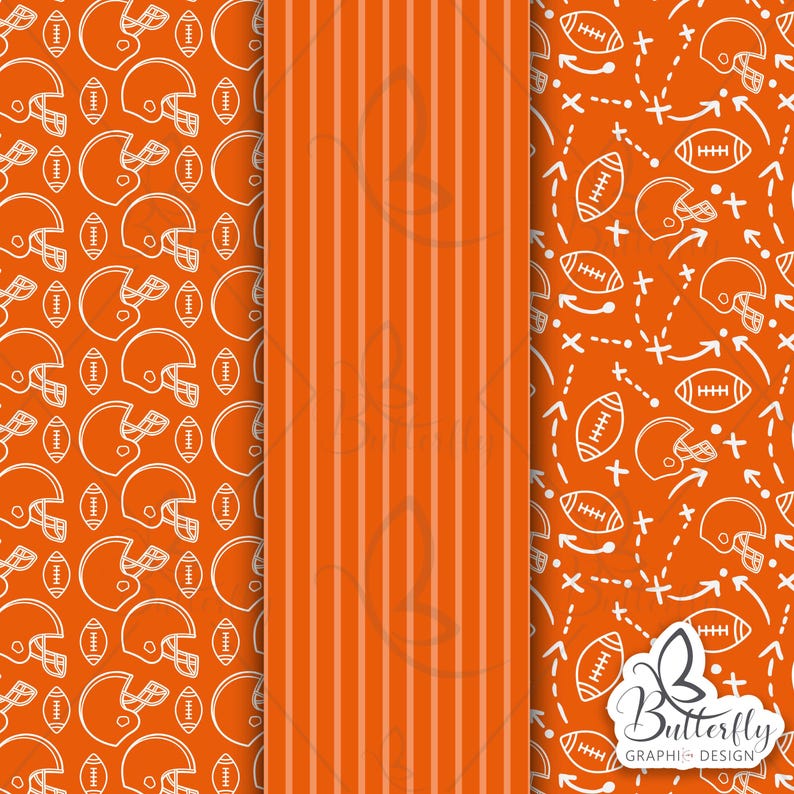 American Football Digital Paper, Scrapbook American Football - Etsy