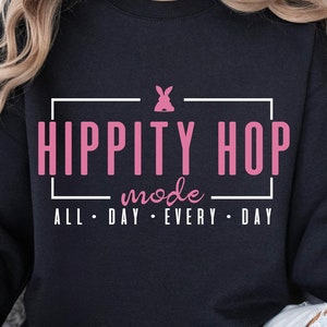 Hippity Hop SVG PNG, Happy Easter Svg, Easter Vibes Svg, Kids Easter Svg, Easter Shirt Svg, Easter Svg,Easter Bunny Svg,Easter Squad Svg