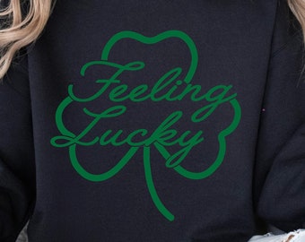 Feeling Lucky SVG PNG PDF, Lucky Svg, St Patricks Day Svg, St Patricks Shirt, St Paddys Day Svg,Funny St Patricks Day Svg,Irish Svg