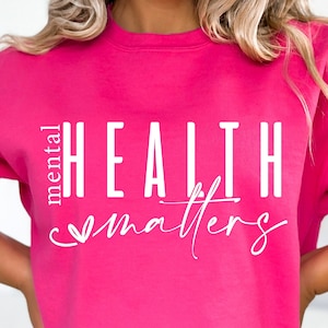 Mental Health Matters SVG PNG PDF, Mental Health Awareness Svg, Positive Svg, You Matter Svg, Be Kind Svg,Self Love Svg,Mental Health Svg