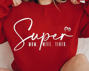 Super Mom SVG PNG PDF, Mom Life Svg, Mom Mode Svg, Mom Vibes Svg, Mom Shirt Svg, Mother's Day Svg,Mom Cut File,Sarcastic Mom Svg