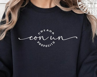 Creada con un proposito Frases religiosas svg , Spanish svg , Frases biblicas svg , Spanish bible verse Svg Png ,Frases cristianas svg