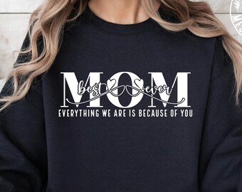 Best Mom Ever SVG PNG PDF, Mom We Love You Svg, Happy Mother's Day Svg, Mom Tile Svg, Birthday Gift for Mom, Mother's Day Tile, Mom Svg