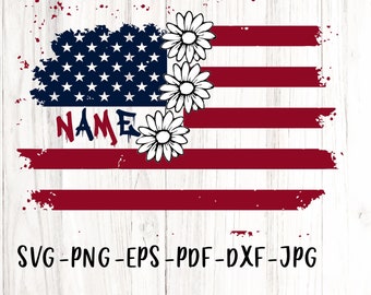 USA Daisy PNG America Png Funny 4th of July American Png Usa flag Fourth of July Png Independence Day Png Retro July4th Sublimation ORIGINAL