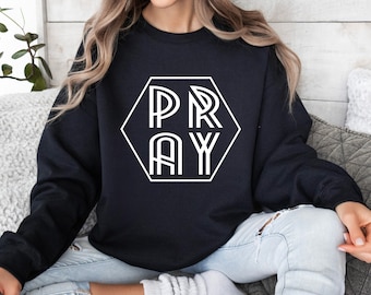 Beten SVG: Christliche Shirt Design für Cricut (Digitaler Download)