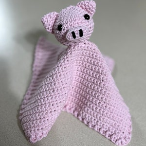 Crochet Piggy Lovey Pattern PDF *instant download*