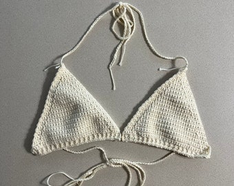 Easy Crochet Swimsuit Top Pattern PDF