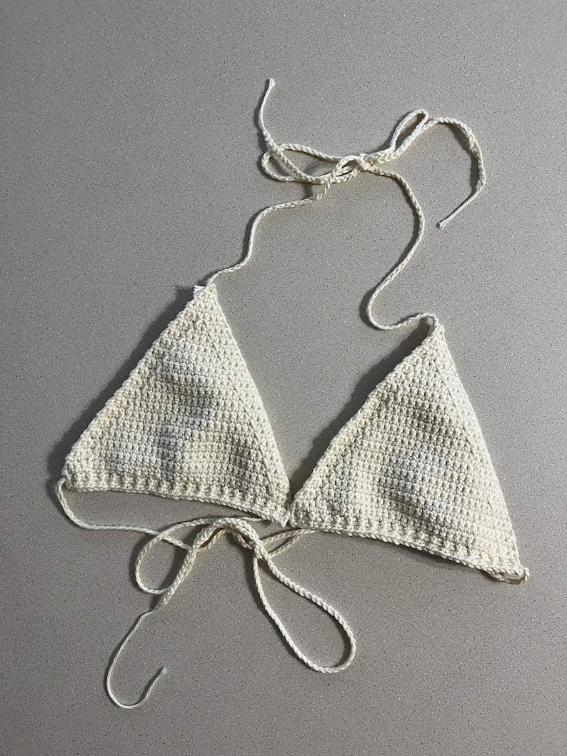 Easy Crochet Swimsuit Top Pattern PDF Etsy