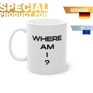 Tasse Death Stranding 2 – „Wo bin ich?“