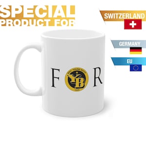 Young Boys of Bern Mug - &quot;FOREVER&quot; Design with Team Crest