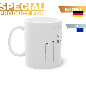 Death Stranding Mug - &quot;Tomorrow is in your hands&quot; Logo - Limited Edition