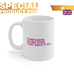 Joy Division Inspired Mug - &quot;She&#39;s Lost Control&quot; - Classic Rock Music Gift