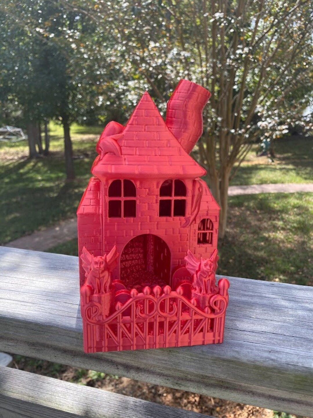 Haunted House Dice Tower Etsy