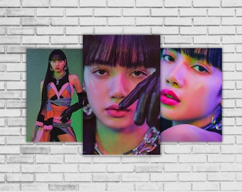 BLACKPINK アートフレーム 全メンバーコンプリート4枚セット BLACKPINKグッズ フォト カード 55枚 セット トレカ ブラック