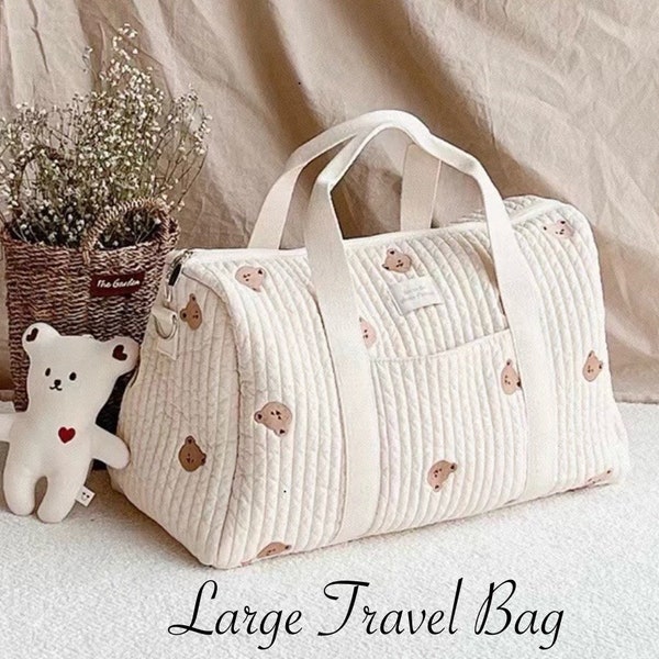 Maternity Large Hospital Bag | Weekend Travel | Large Pram Baby Bag | Nappy Diaper | Baby Changing Bag | Baby Organiser | Baby Travel | Mum