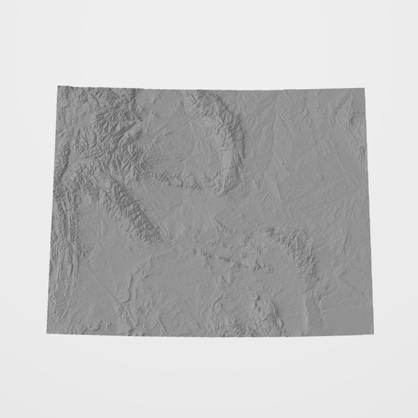 Cnc Topo Map Stl Etsy Denmark