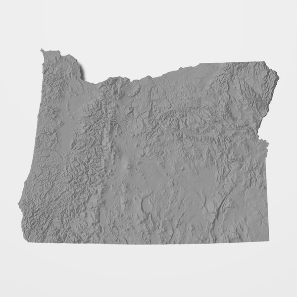 Cnc Topo Map Stl Etsy Denmark