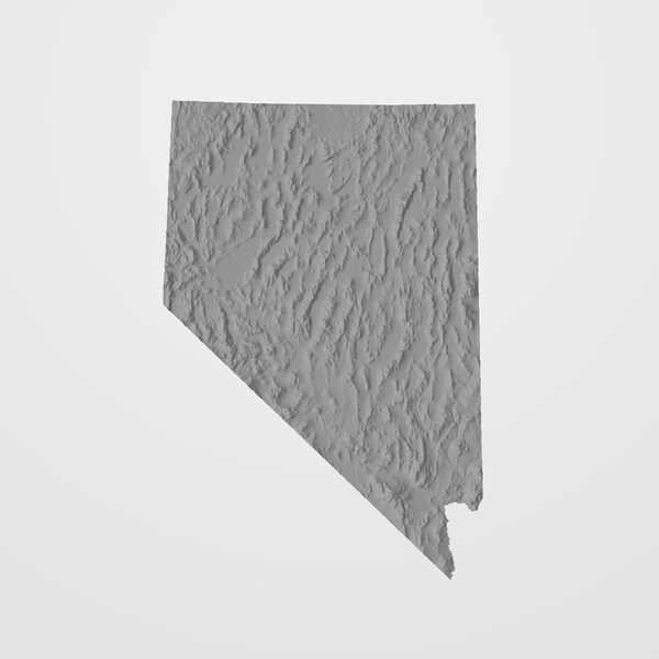 Cnc Topo Map Stl Etsy Denmark