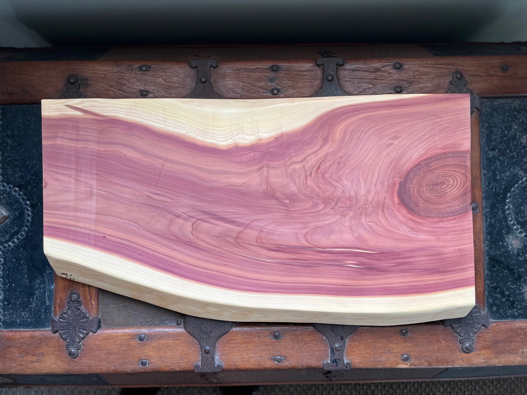 Solid Cedar Cutting Board Etsy