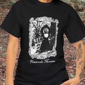 Flatwoods Monster Tee, Braxie, Cryptids, Cryptozoology, Aliens