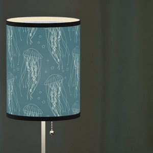 Jellyfish Desk Lamp, Teal, US|CA plug