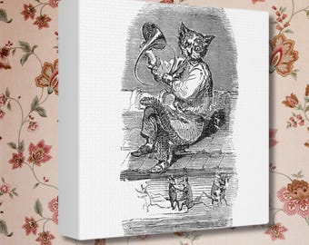 Beleth Demon Canvas Print, Occult Decor, Ars Goetia