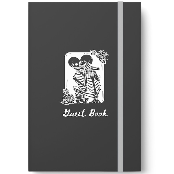 Goth Wedding Guest Book