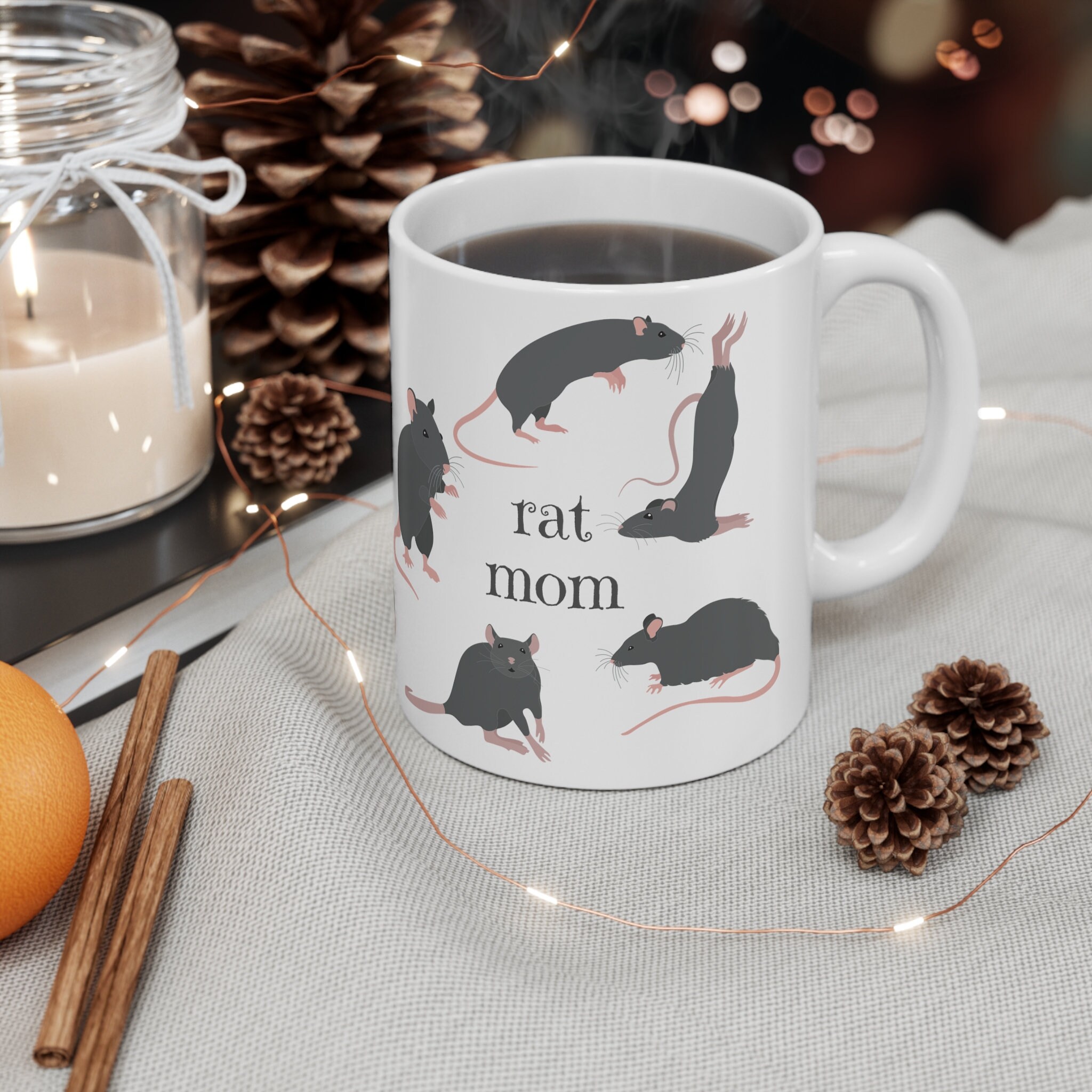 Rat Mom Mug 11oz, Gift for Rat Lovers