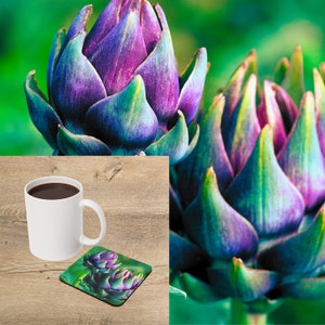 Artichoke Coasters - Square or Round