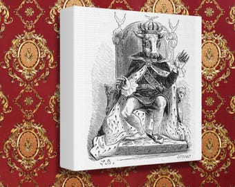Moloch Demon Canvas Print, Decoración oculta, Ars Goetia