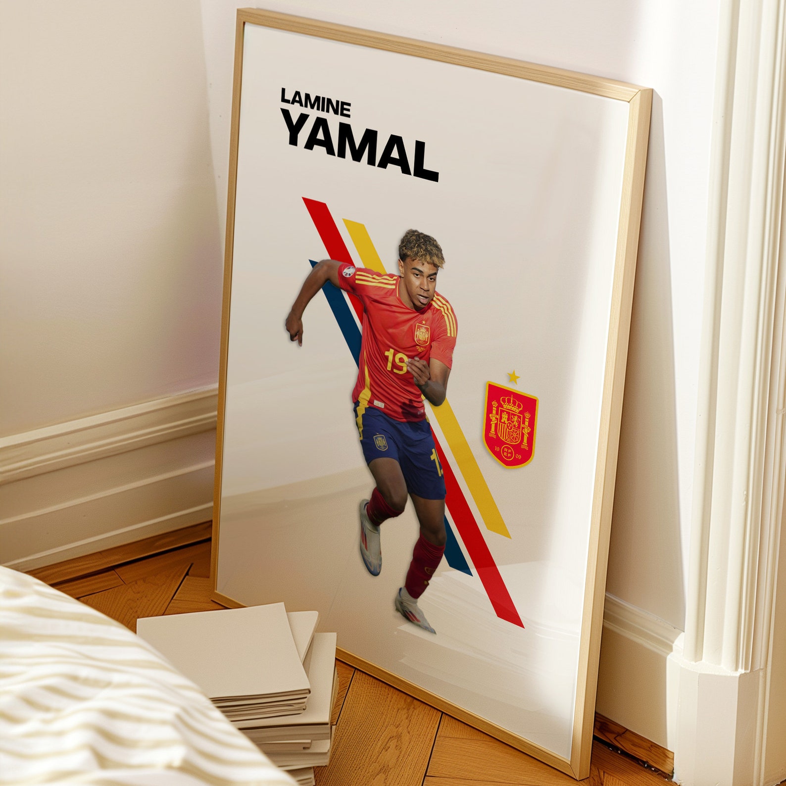 Lamine Yamal Poster Spain Poster Yamal Poster Barcelona Poster Lamine