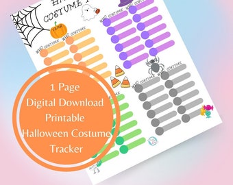 ハロウィンコスチュームトラッカー、ハロウィンの楽しみ、ハロウィンプランナー、コスチューム、トリックオアトリート、ハロウィンパーティー、ファミリーハロウィン