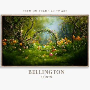 Spring Wildflower Field - Easter Samsung Frame TV Art (Digital Download)