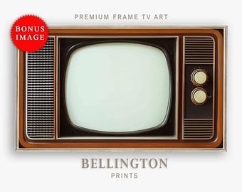 Retro TV Art for Samsung Frame: 1950s Style (Digital Download)